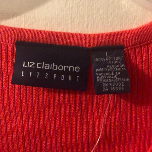Liz Claiborne Sweater Top - Picture 2 of 4